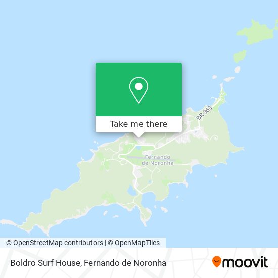 Boldro Surf House map