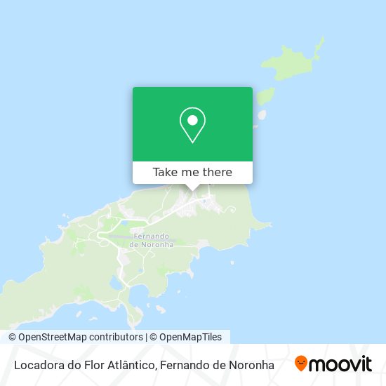 Locadora do Flor Atlântico map