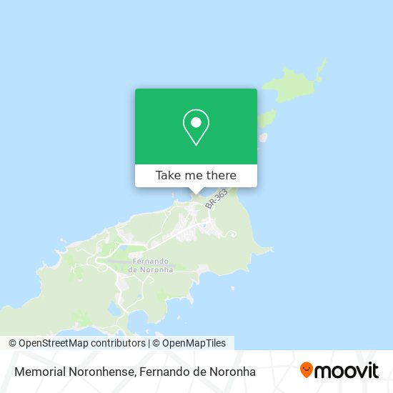 Mapa Memorial Noronhense