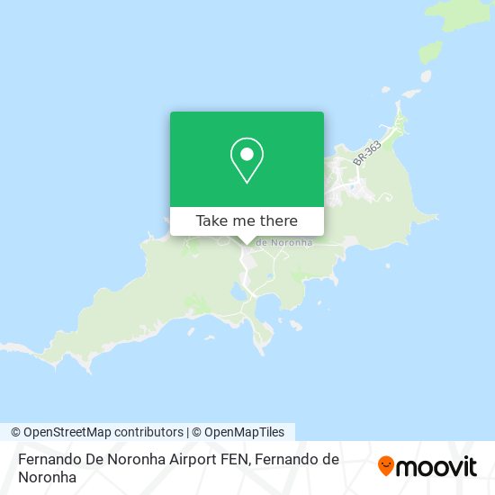 Mapa Fernando De Noronha Airport FEN