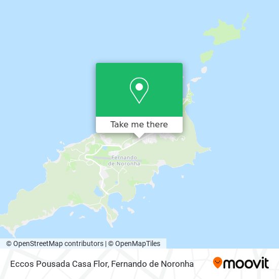 Eccos Pousada Casa Flor map