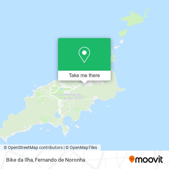 Mapa Bike da Ilha