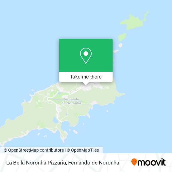 La Bella Noronha Pizzaria map
