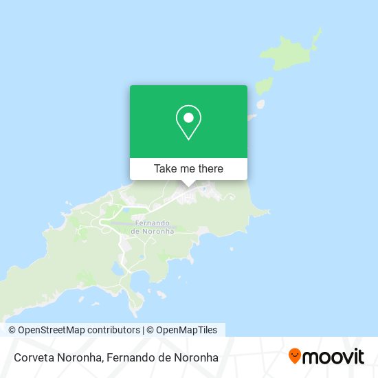 Mapa Corveta Noronha