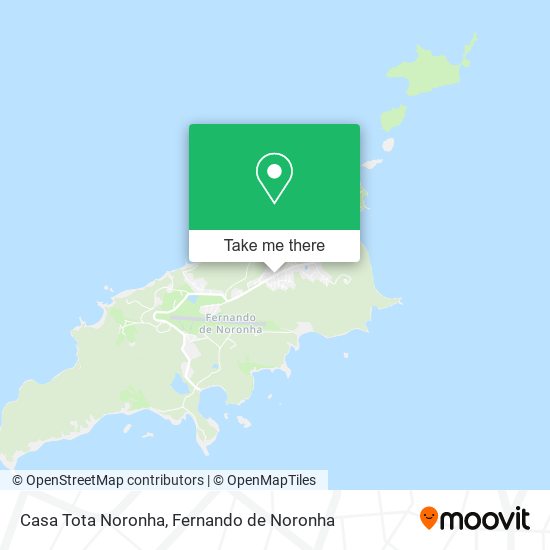 Mapa Casa Tota Noronha