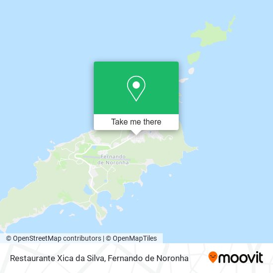 Mapa Restaurante Xica da Silva