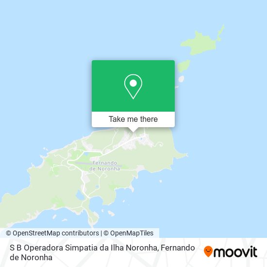Mapa S B Operadora Simpatia da Ilha Noronha