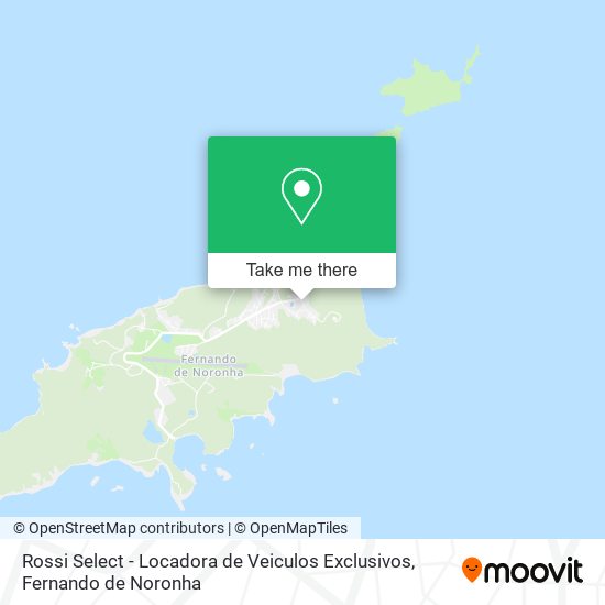 Mapa Rossi Select - Locadora de Veiculos Exclusivos