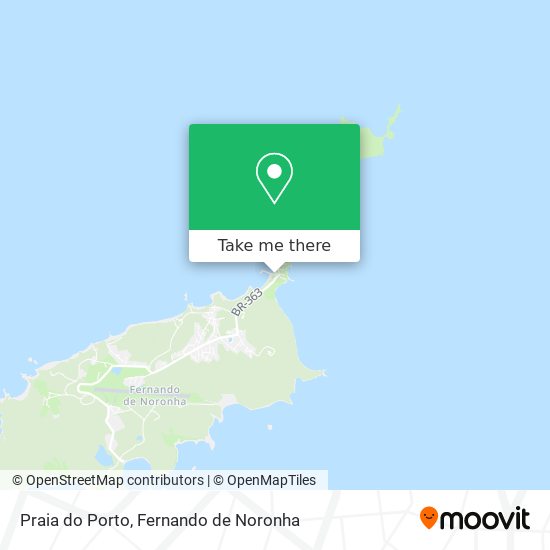 Mapa Praia do Porto