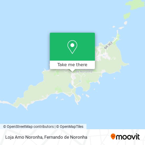 Loja Amo Noronha map