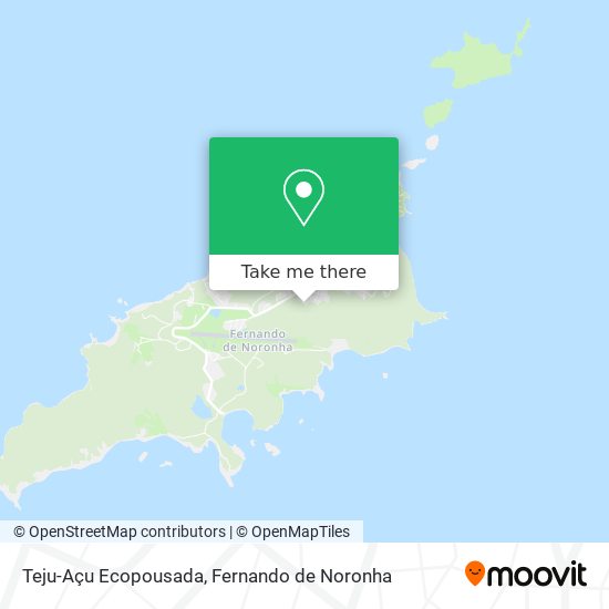Mapa Teju-Açu Ecopousada