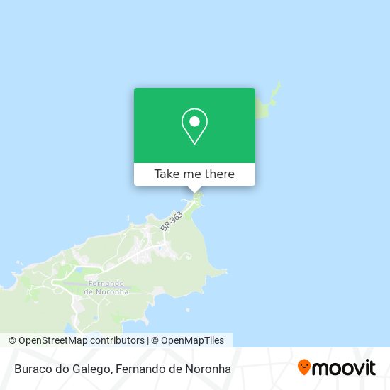 Buraco do Galego map