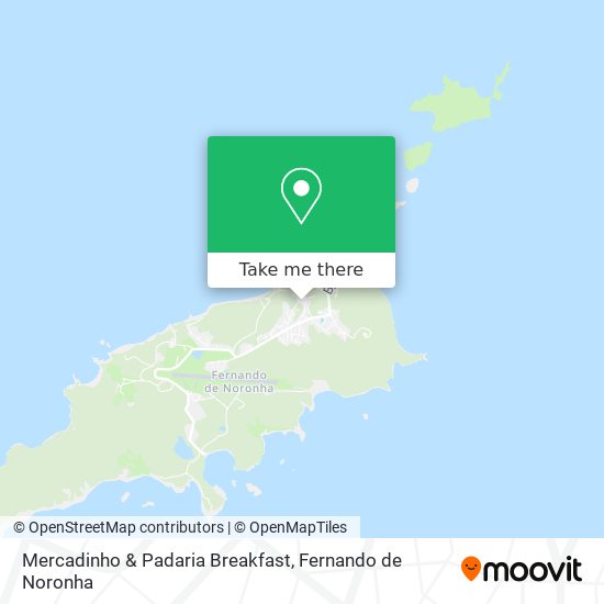Mercadinho & Padaria Breakfast map