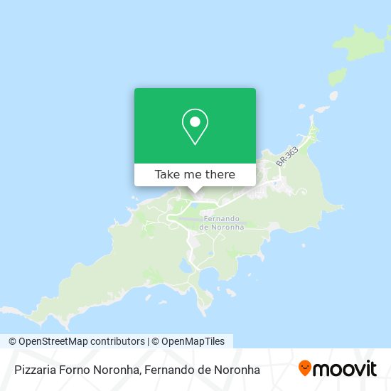 Pizzaria Forno Noronha map