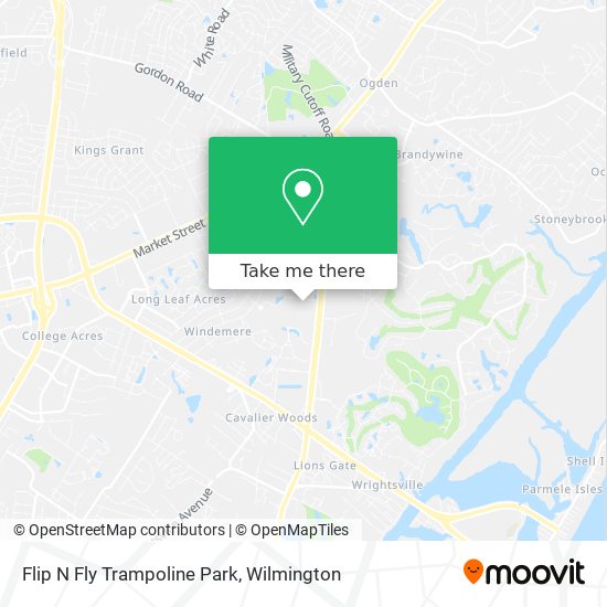 Mapa de Flip N Fly Trampoline Park