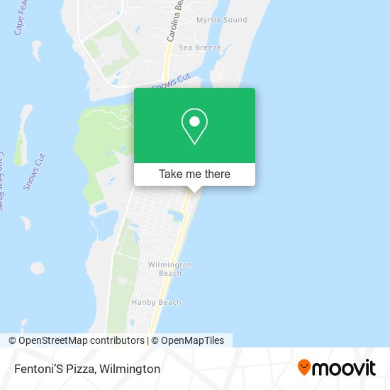 Fentoni’S Pizza map