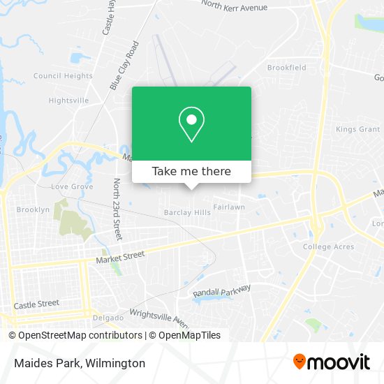 Mapa de Maides Park