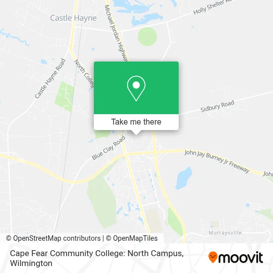 How to Get to Cape Fear Community College: North Campus in Wilmington ...