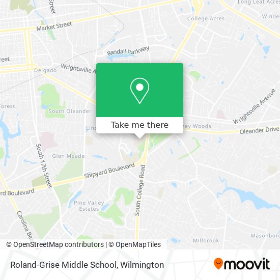 Roland-Grise Middle School map
