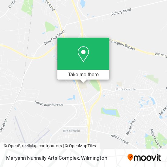Maryann Nunnally Arts Complex map