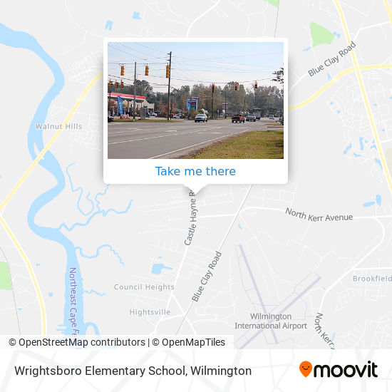 Wrightsboro Elementary School map