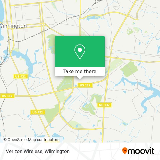 Verizon Wireless map