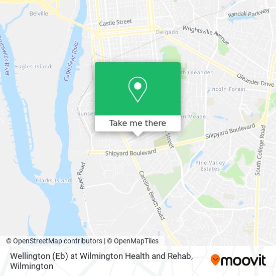 Wellington (Eb) at Wilmington Health and Rehab map
