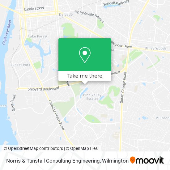Mapa de Norris & Tunstall Consulting Engineering