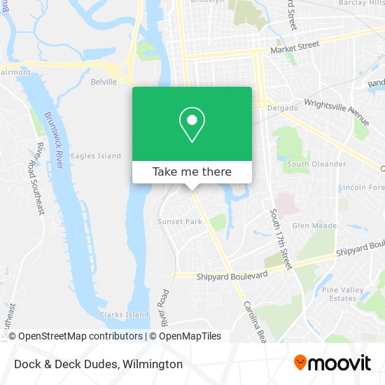 Dock & Deck Dudes map