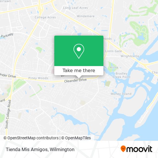 Mapa de Tienda Mis Amigos
