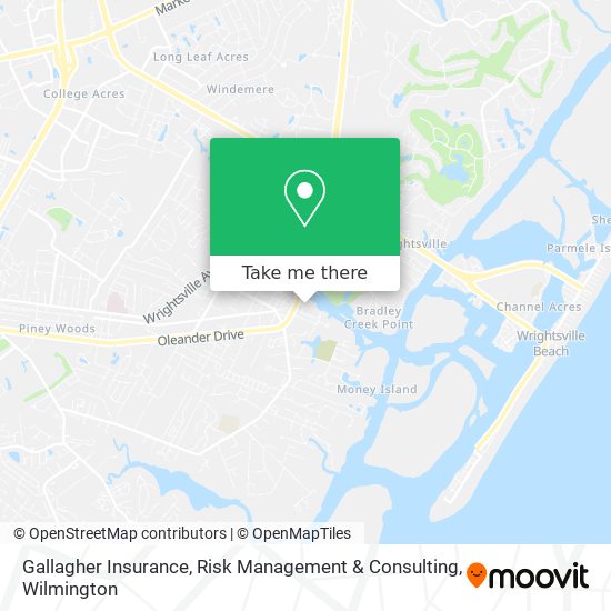 Gallagher Insurance, Risk Management & Consulting map