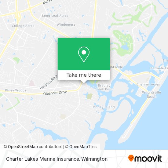 Mapa de Charter Lakes Marine Insurance