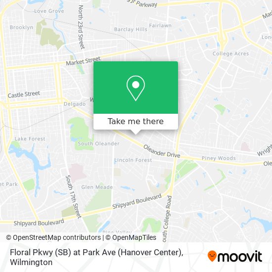 Floral Pkwy (SB) at Park Ave (Hanover Center) map