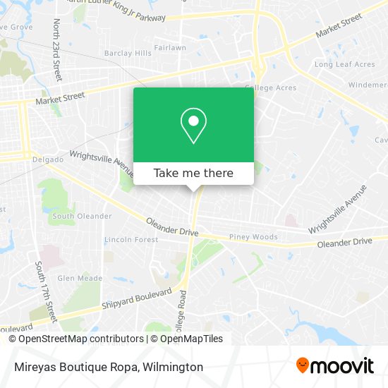 Mapa de Mireyas Boutique Ropa
