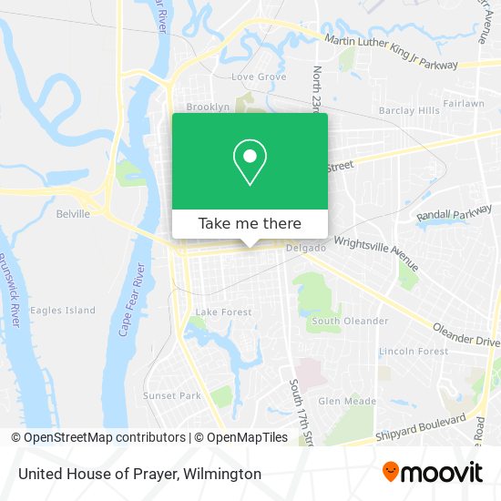 United House of Prayer map