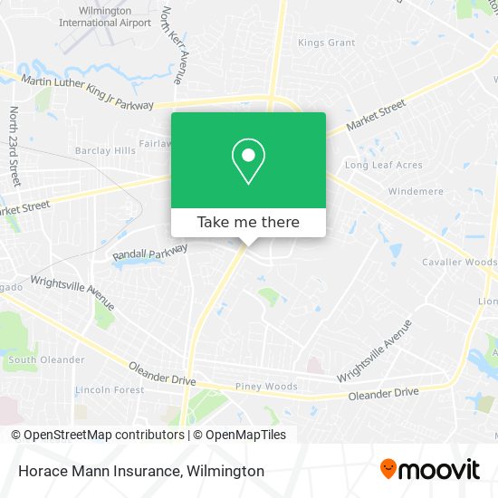 Mapa de Horace Mann Insurance