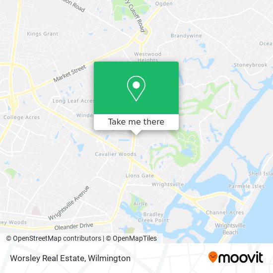 Mapa de Worsley Real Estate