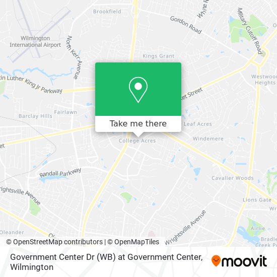 Government Center Dr (WB) at Government Center map