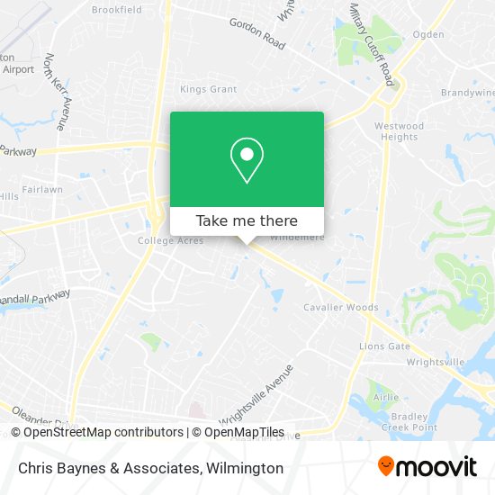 Mapa de Chris Baynes & Associates