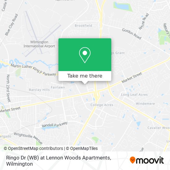 Mapa de Ringo Dr (WB) at Lennon Woods Apartments