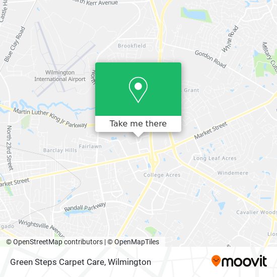 Green Steps Carpet Care map