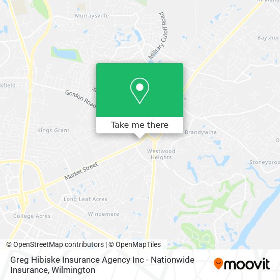 Greg Hibiske Insurance Agency Inc - Nationwide Insurance map