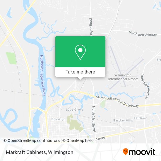 Markraft Cabinets map