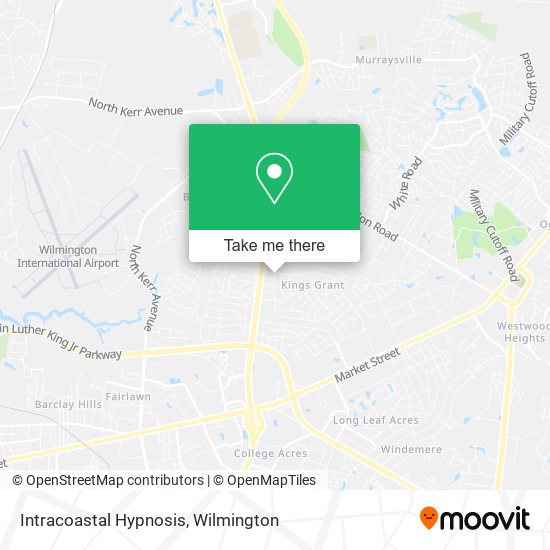 Intracoastal Hypnosis map