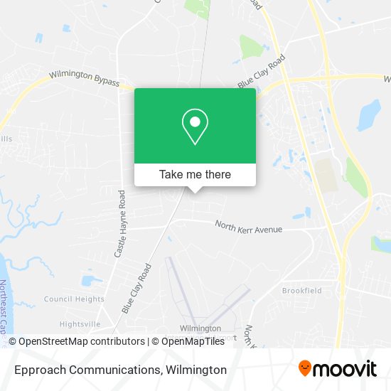 Epproach Communications map
