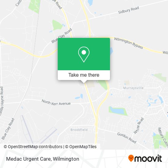 Mapa de Medac Urgent Care
