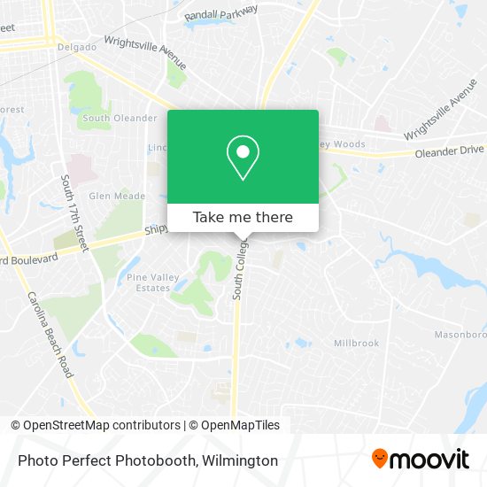 Mapa de Photo Perfect Photobooth