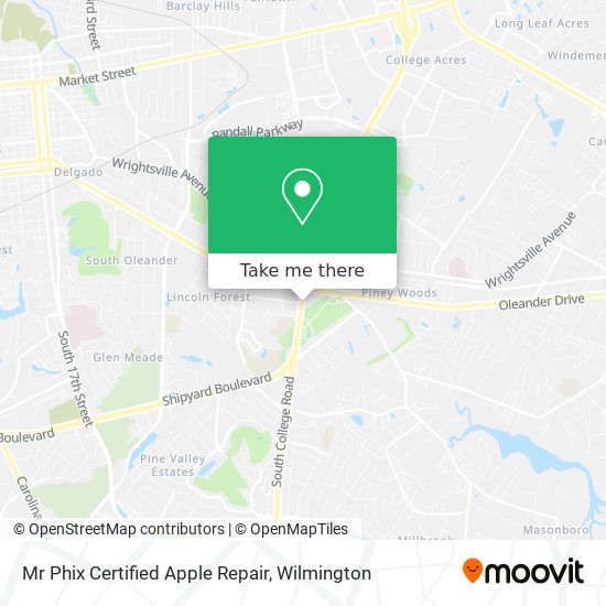 Mapa de Mr Phix Certified Apple Repair