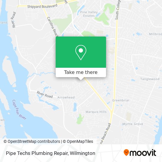 Pipe Techs Plumbing Repair map