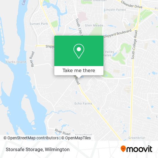 Storsafe Storage map